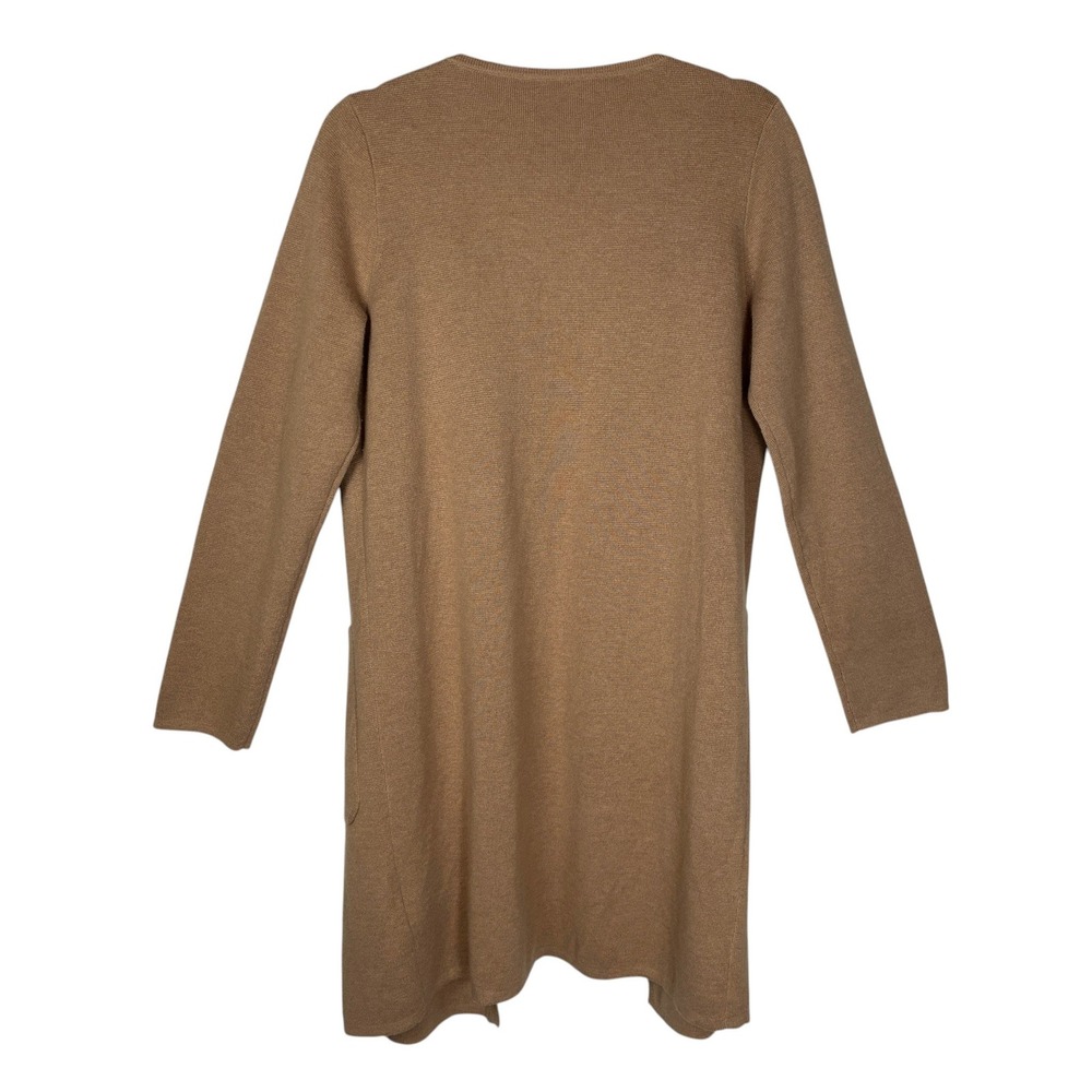 J. Crew Womens Juliette Collarless Blazer Sweater Size XS Brown Office - Picture 3 of 13